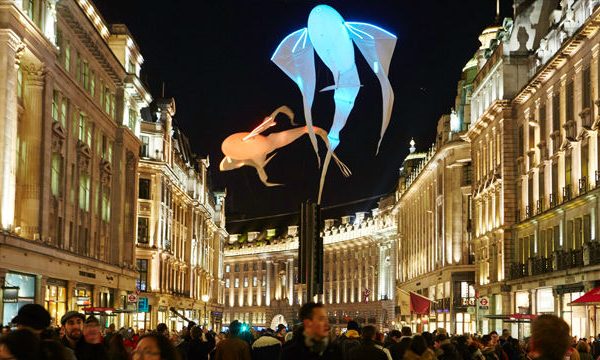 El Festival Lumiere il·lumina London